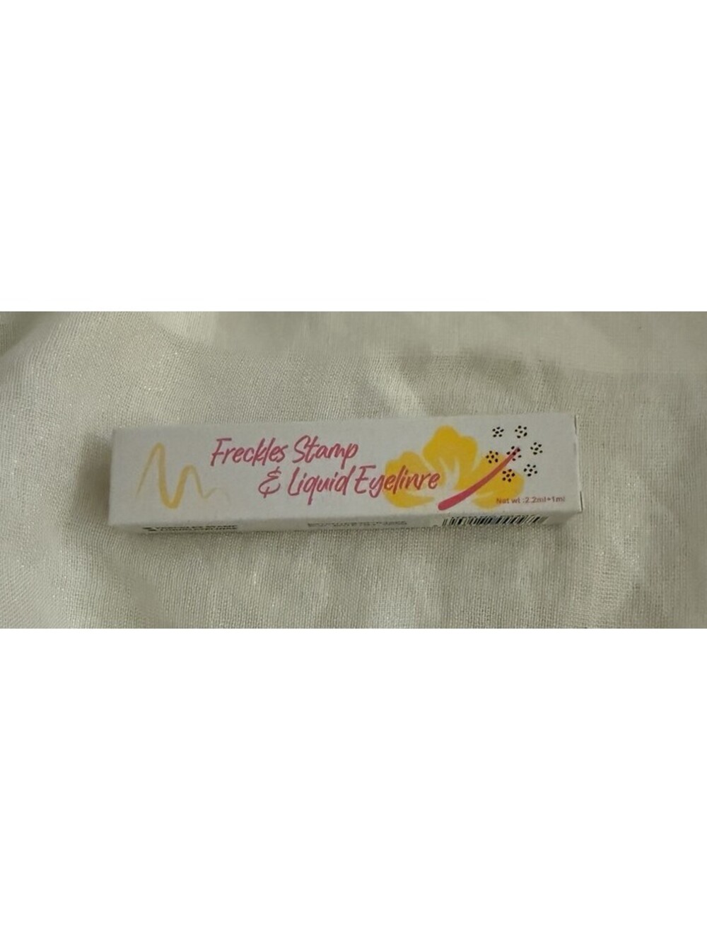 PageVine Freckles Stamp & Liquid Eyeliner 2-in-1 Black Brown NEW Exp 2030